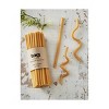 TAG Beeswax Mini Taper Candles Set of 50 - Honey Yellow Everyday Candles with 0.45 Hour Burn Time, 6.5" Tall - 2 of 2