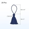 Unique Bargains Cotton Mini Hanging Loop DIY Functional Bookmark Tassels 20 Pcs - 2 of 4