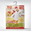 Joyfy Adults Halloween Inflatable Costumes Suit, Men White Chicken Blow-up Full Body Costumes for Cosplay Party, Funny Rooster (67-75inches） - 4 of 4