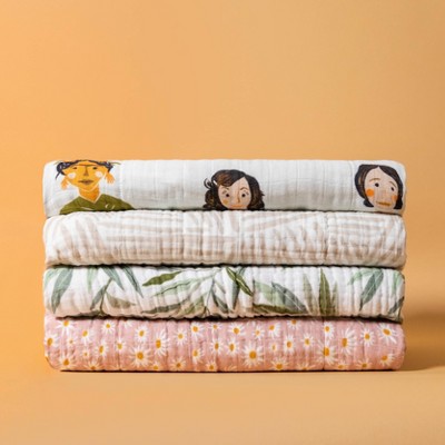 Women in History Organic Cotton Muslin Quilt