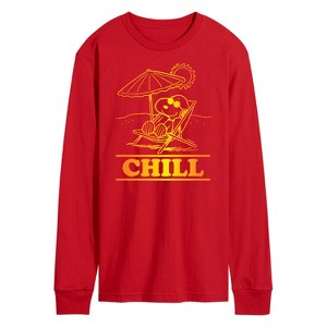Men's - Peanuts - Chill Long Sleeve Graphic T-Shirt - 1 of 4