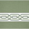 Kate Aurora Pacifico Rod Pocket Embroidered Window Valance - 3 of 4