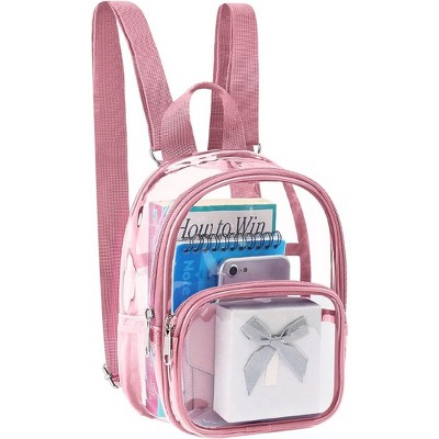 Acoinel Clear Mini Backpack Stadium Approved for School