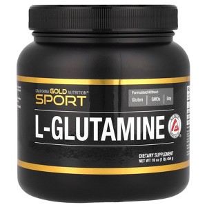 L Glutamine Powder, 100% Pure Pharmaceutical Grade, Supports Muscular Endurance & Post Workout Recovery, Supports Protein Synthesis & Intestinal - 1 of 3