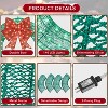 Yaheetech Pre-lit Outdoor Christmas Wreath with Lights for Front Yard, Porch, Garden, Home - 4 of 4