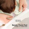 KeaBabies 3pk Presto Baby Bibs Waterproof with Food Catcher, Lightweight Toddler Bibs for Eating - 4 of 4