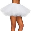 Joyfy Women Petticoat Skirt Tutu Skirts Tulle Tutu Skirts Elastic Underskirt Halloween Costume - 2 of 4
