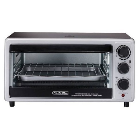 Black And Decker 6 Slice Dining In Digital Countertop Oven In Silver :  Target