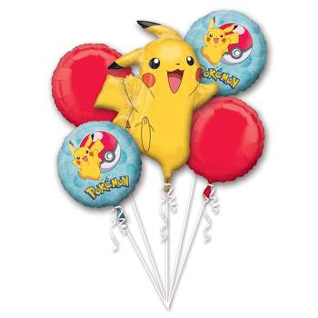 Pokemon Balloon Bouquet Red/Yellow/Blue