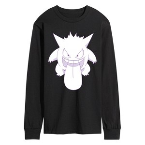 Men's - Pokémon - Gengar Long Sleeve Graphic T-Shirt - 1 of 3