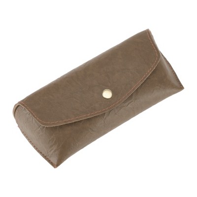 Unique Bargains Bark Pattern Portable Eyeglasses Case 6.69"x2.76"x1.77"