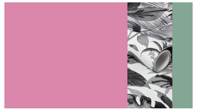 Tropical Leaves Peel &#38; Stick Wallpaper Black/White - Opalhouse&#8482;, 2 of 12, play video