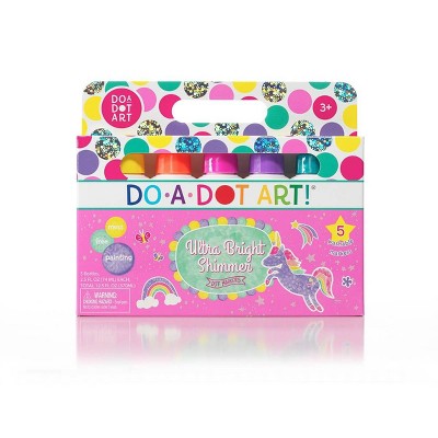 5ct Ultra Bright Shimmer Markers - Do-A-Dot Art