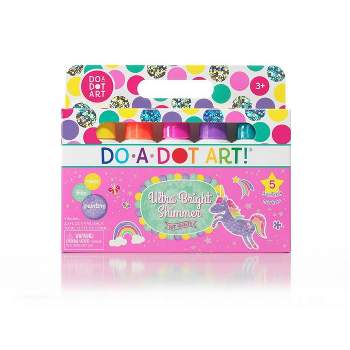 Do A Dot Art! Markers 6-Pack Rainbow Washable Paint Markers, The Original  Dot Marker