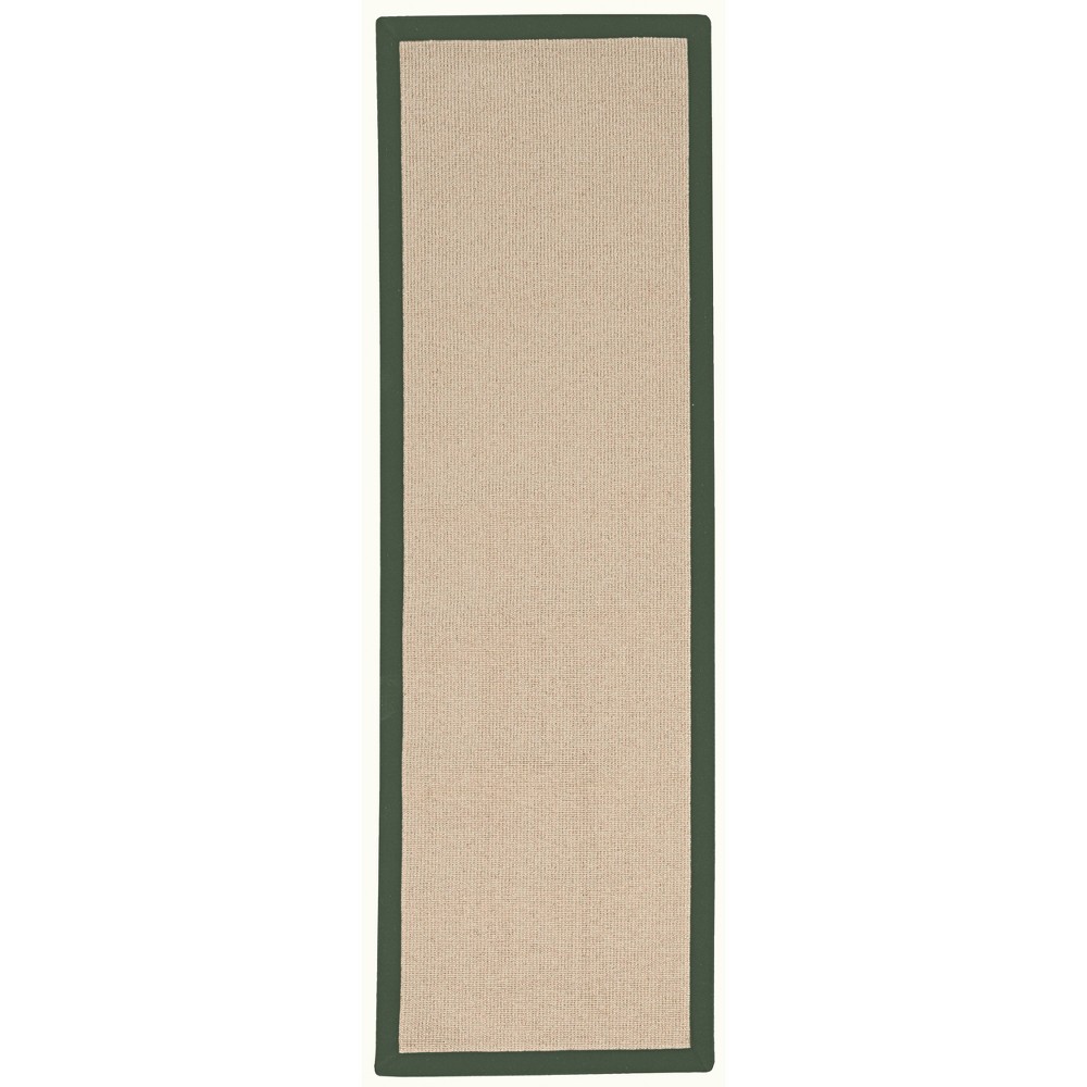 2'6inx8' Runner Athena Wool Green - Linon