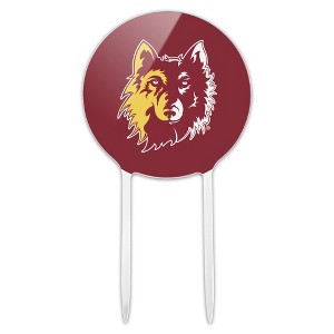 Northern State University Primary Logo Acrylic Cake Topper Party Decoration for Wedding Anniversary Birthday Graduation - 1 of 4