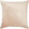 Mina Victory Luminecence Metallic Blossom Rose Gold Pillow - 18"X18" - image 3 of 4