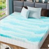 FURNIinspire Mattresses Memory Foam Cooling Gel 2 Inches Mattress Bed Topper For Back Pain - 2 of 4
