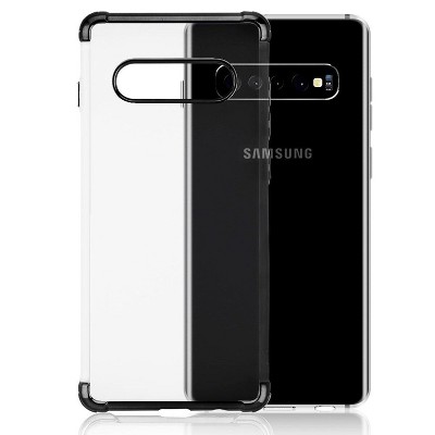 ASMYNA For Samsung Galaxy S10 Plus Clear Black Klarion Candy Hard TPU Case Cover