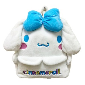 Accessory Innovations Company Sanrio Kitty Cinnamoroll 16 Inch Embroidered Plush Backpack - 1 of 3