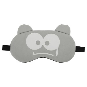 Unique Bargains Soft Cartoon Frightened Expression Sleep Mask 1 Pc - 1 of 4