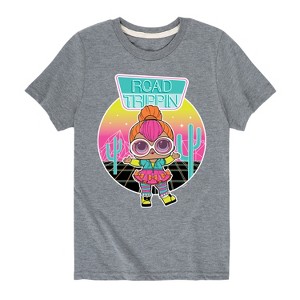 Boys' - LOL Surprise! - Neon Qt Road Trippin Short Sleeve Graphic T-Shirt - 1 of 4