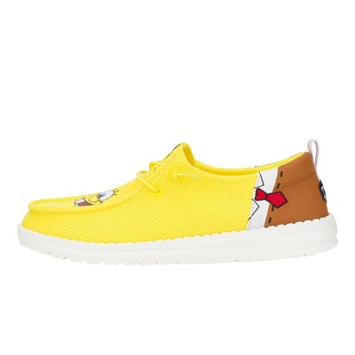 Hey Dude X SpongeBob - Women's Comfortable Slip on Shoes