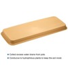 Unique Bargains Indoor Outdoor Plastic Rectangular Flower Drip Tray Plant Pot Saucer 1 Pc - 3 of 4