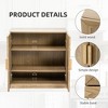 PexFix Wood Accent Cabinet with Adjustable Shelves - 3 of 4