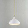 Mitzi Camille 1 - Light Pendant in  Aged Brass/White - 3 of 3