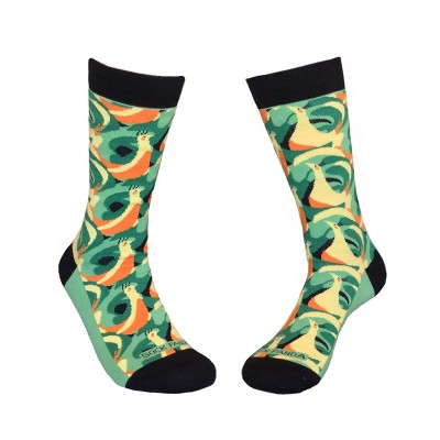 Graceful Peacock Pattern Socks From The Sock Panda (women's Sizes Adult ...