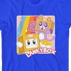 LankyBox Boxy & Foxy Crew Neck Short Sleeve Royal Blue Boy's T-shirt - 2 of 3