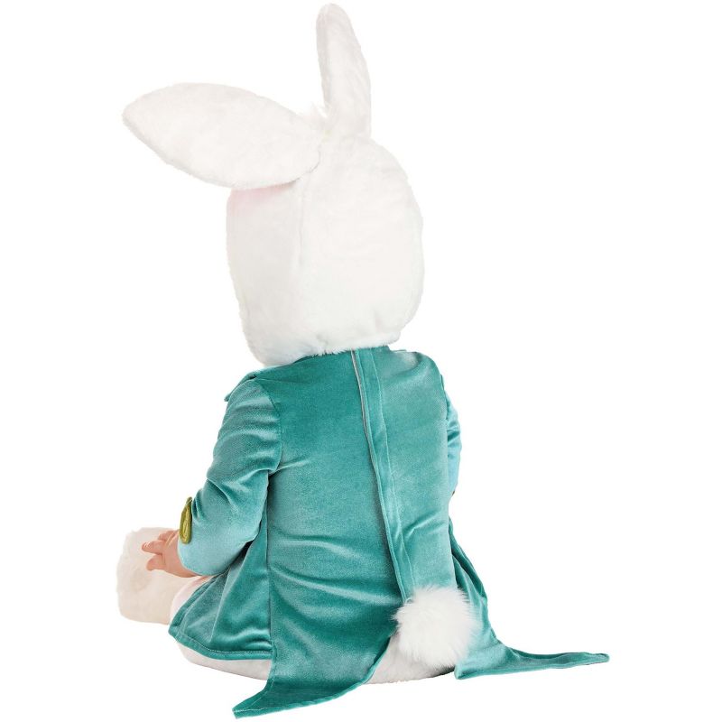 HalloweenCostumes.com Baby Little White Rabbit Costume, 2 of 3