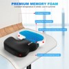 NEXPOW Memory Foam Seat Cushion Cooling Gel Butt Pillow for Tailbone Pain Relief - Chair Cushion - 4 of 4