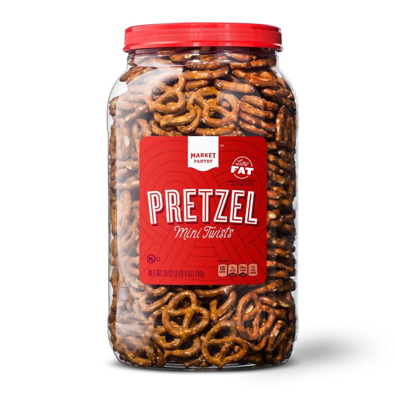 Mini Pretzel Twists - 25oz - Market Pantry&#8482;, 1 of 4