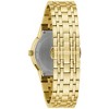 Bulova Men's Modern Gold Tone Stainless Steel 3-Hand Calendar Date Quartz Watch, Gold Tone Accents and Diamond Dial - 3 of 4