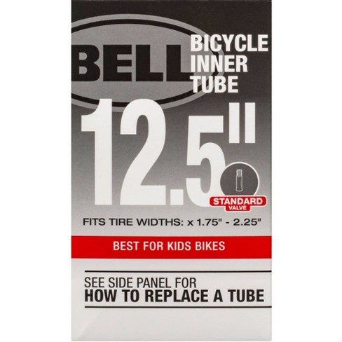 Bell Standard Valve 12.5" x 1.75-2.25" Bicycle Inner Tubes for Kids BikeNEW 
