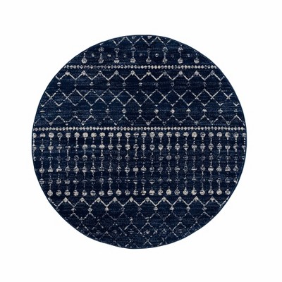 Hauteloom Tigrican Navy 2335 Area Rug