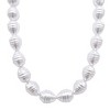 Adornia 14k Gold Plated Faux Oversized Pearl Necklace - 3 of 3