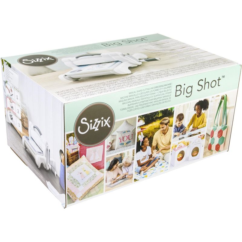 Sizzix Big Shot Machine-White W/Gray, 2 of 10