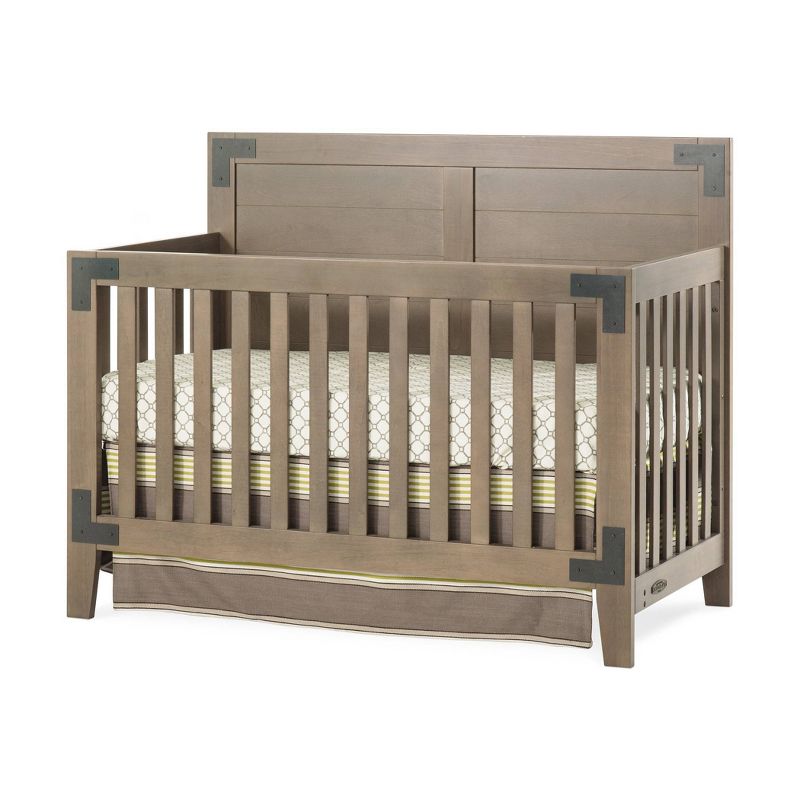 Child Craft Lucas 4-in-1 Convertible Crib - Dusty Heather, 2 of 9