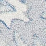 light blue/ivory