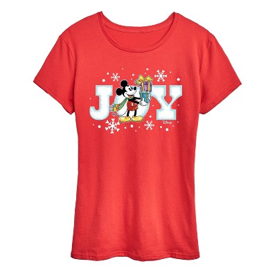 Women's - Disney - Joy Mickey Short Sleeve Graphic T-Shirt