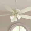54" Minka Aire Vintage Indoor Ceiling Fan with LED Light Remote Control Provencal Blanc for Living Room Family Dining Home Office - 2 of 4