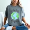 Simply Sage Market Women's Earth Day Every Day Short Sleeve Garment Dyed Tee - 2 of 2