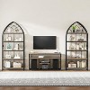Tribesigns 5-Tier Bookshelf, 74.8" Tall Bookcase, Industrial Curved Freestanding Display Shelf Storage Shelf for Living Room, Home Office - 2 of 4