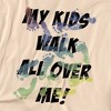 Men's Father's Day My Kids Walk All Over Me T-Shirt - 2 of 4