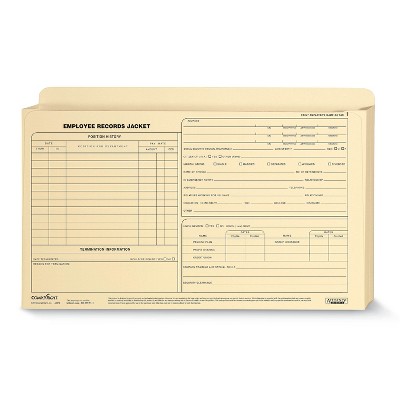 ComplyRight Expanded Employee Records Folder Legal Size Pack of 25 (A5010)