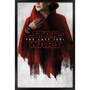 Trends International Star Wars: The Last Jedi - Red Leia Framed Wall Poster Prints - 1 of 4