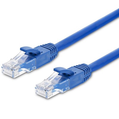 Fosmon Cat6 Network Ethernet Patch RJ45 Cable - Blue - 75ft